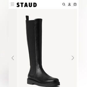 Staud black palamino boot tall